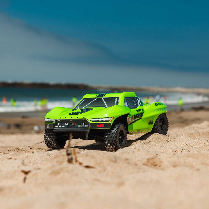 1/10 FURY MEGA 550 2WD Short Course Truck RTR, Green