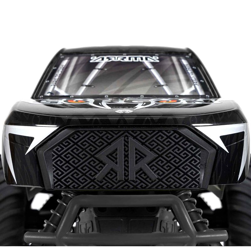1/10 GORGON 4X2 MEGA 550 Brushed Monster Truck Ready-To-Assemble Kit with Battery & Charger