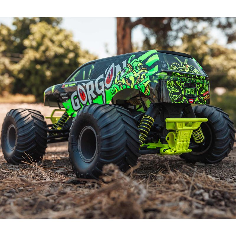 1/10 GORGON 4X2 MEGA 550 Brushed Monster Truck RTR with Battery & Charger