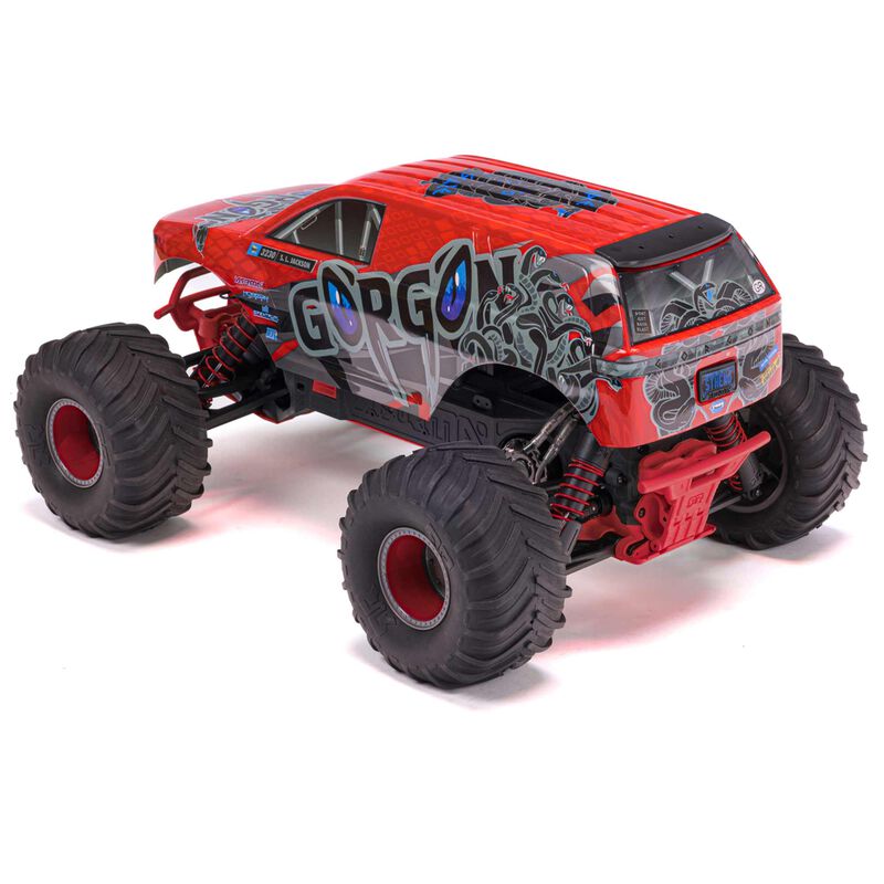 1/10 GORGON 4X2 MEGA 550 Brushed Monster Truck RTR with Battery & Charger