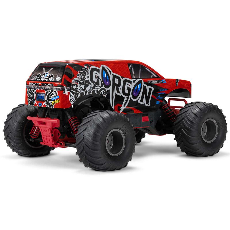 1/10 GORGON 4X2 MEGA 550 Brushed Monster Truck RTR with Battery & Charger