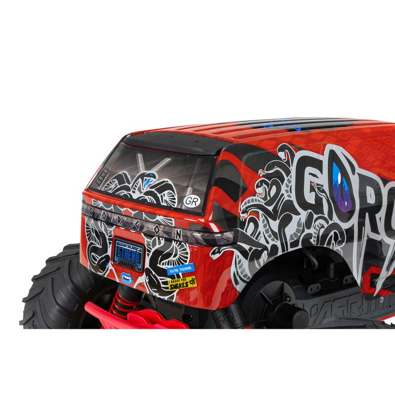 1/10 GORGON 4X2 MEGA 550 Brushed Monster Truck RTR with Battery & Charger