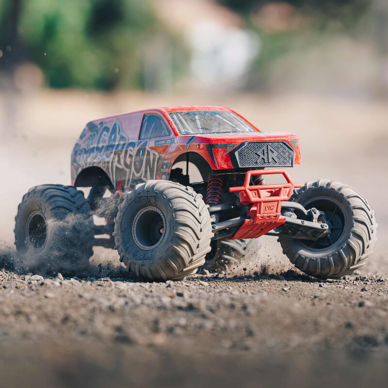 1/10 GORGON 4X2 MEGA 550 Brushed Monster Truck RTR with Battery & Charger