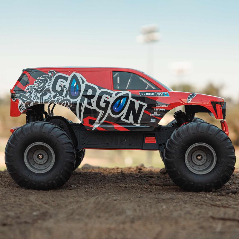 1/10 GORGON 4X2 MEGA 550 Brushed Monster Truck RTR with Battery & Charger