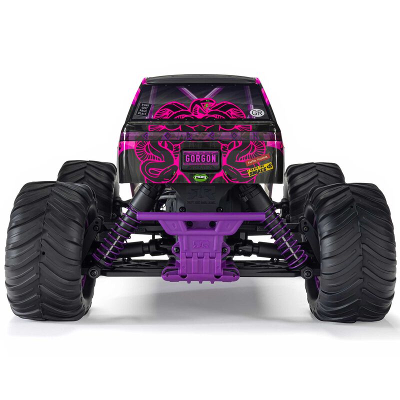 1/10 GORGON 4X2 MEGA 550 Brushed Monster Truck RTR with Battery & Charger