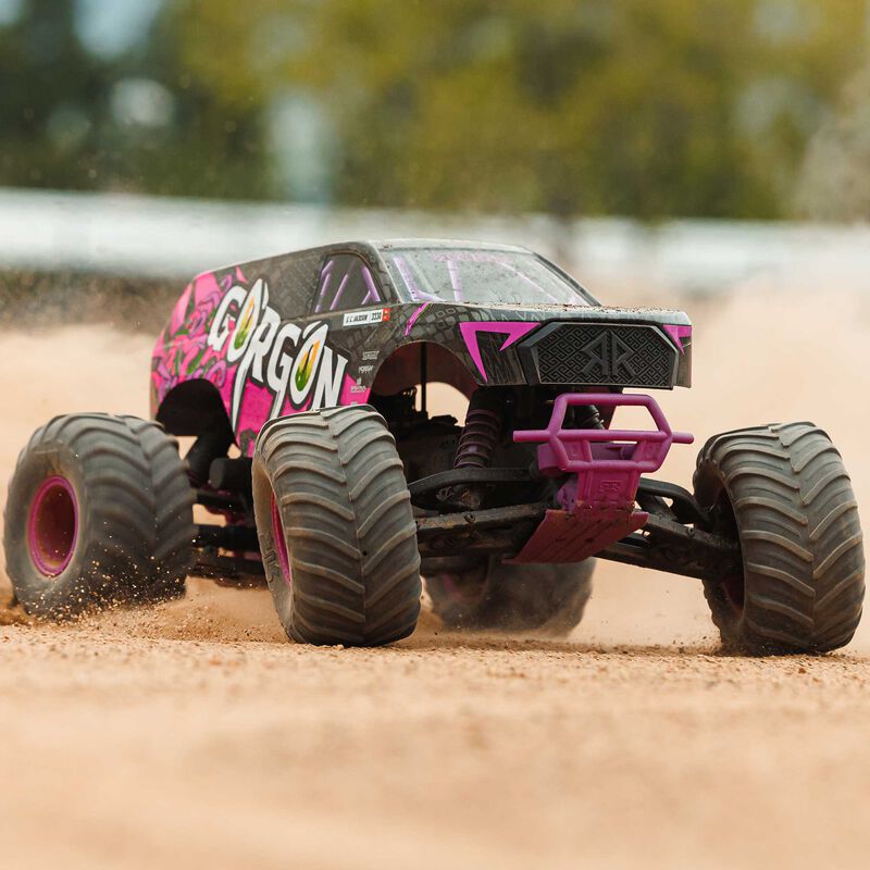 1/10 GORGON 4X2 MEGA 550 Brushed Monster Truck RTR with Battery & Charger