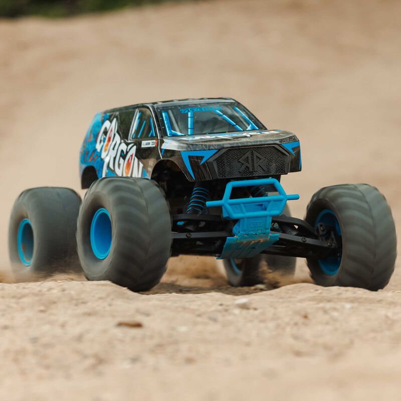 1/10 GORGON 4X2 MEGA 550 Brushed Monster Truck RTR with Battery & Charger