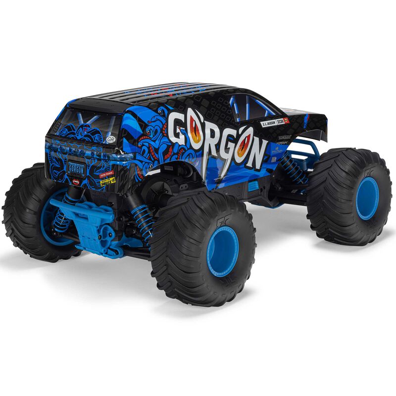 1/10 GORGON 4X2 MEGA 550 Brushed Monster Truck RTR with Battery & Charger