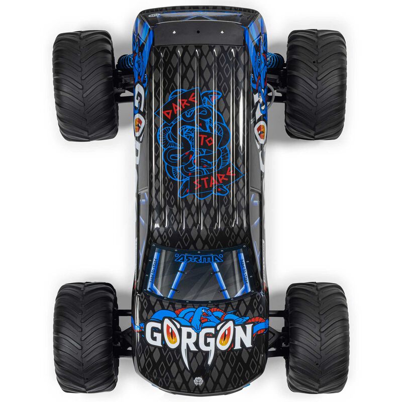 1/10 GORGON 4X2 MEGA 550 Brushed Monster Truck RTR with Battery & Charger