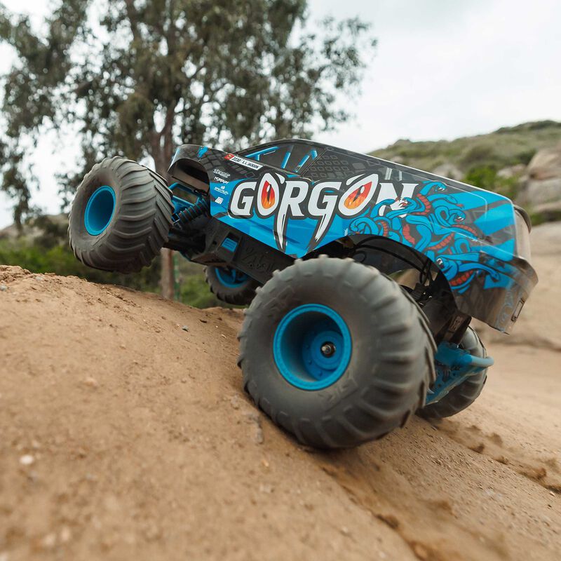 1/10 GORGON 4X2 MEGA 550 Brushed Monster Truck RTR with Battery & Charger