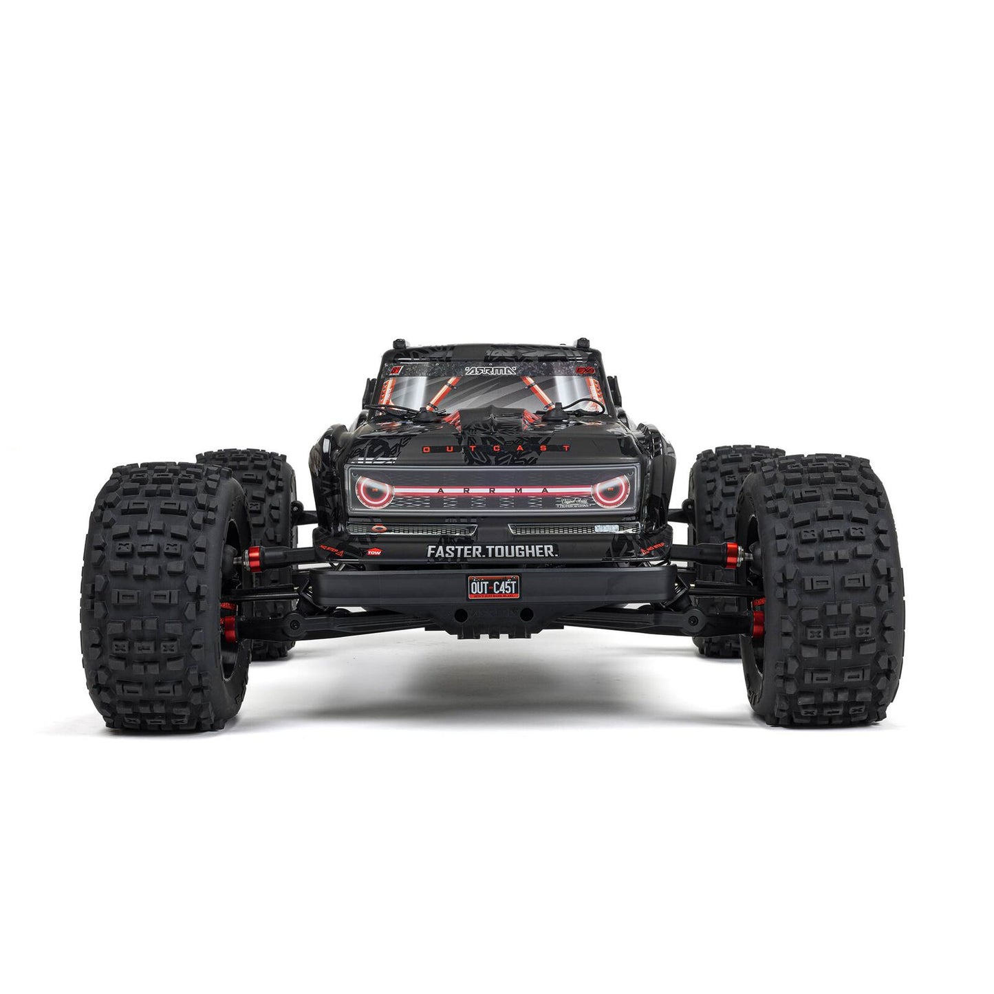 1/5 OUTCAST 4X4 8S BLX EXB Brushless Stunt Truck RTR, Black