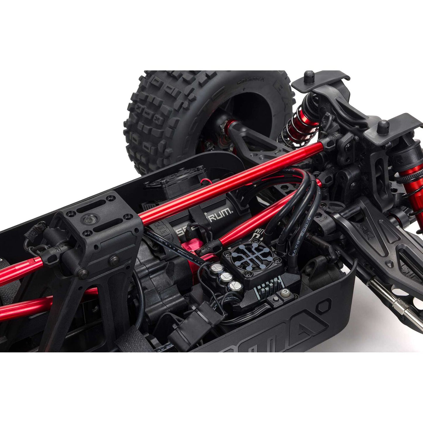 1/5 OUTCAST 4X4 8S BLX EXB Brushless Stunt Truck RTR, Black