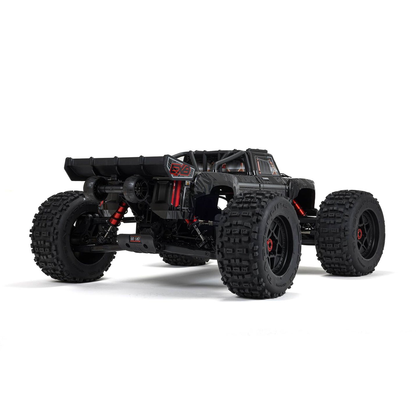 1/5 OUTCAST 4X4 8S BLX EXB Brushless Stunt Truck RTR, Black