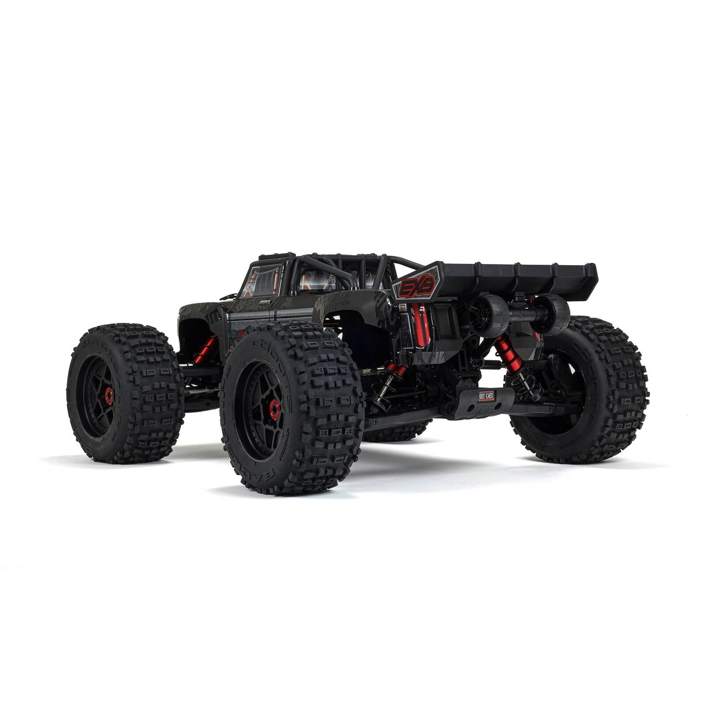 1/5 OUTCAST 4X4 8S BLX EXB Brushless Stunt Truck RTR, Black