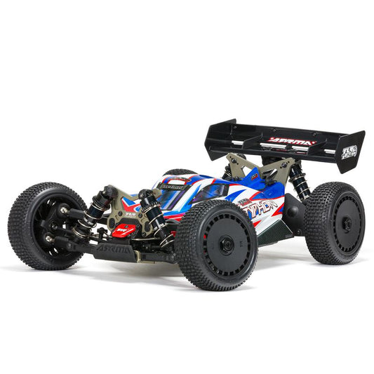 1/8 TLR Tuned TYPHON 6S 4X4 BLX Buggy RTR, Red/Blue