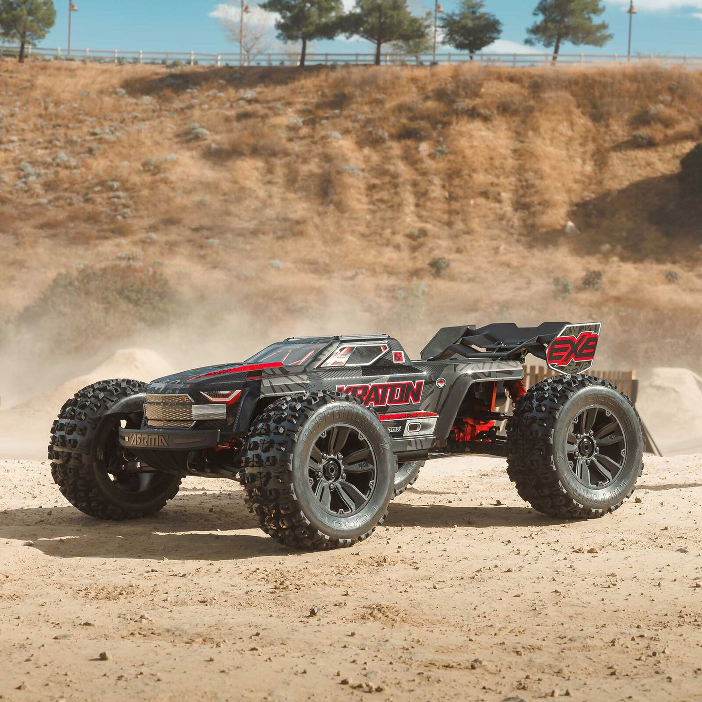 1/8 KRATON 6S EXB 4X4 RTR Brushless Speed Truck, BLACK (Clipless)