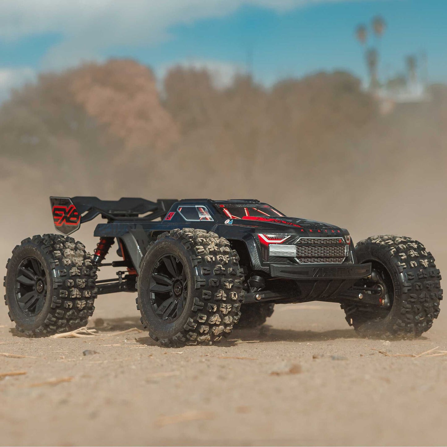 1/8 KRATON 6S EXB 4X4 RTR Brushless Speed Truck, BLACK (Clipless)