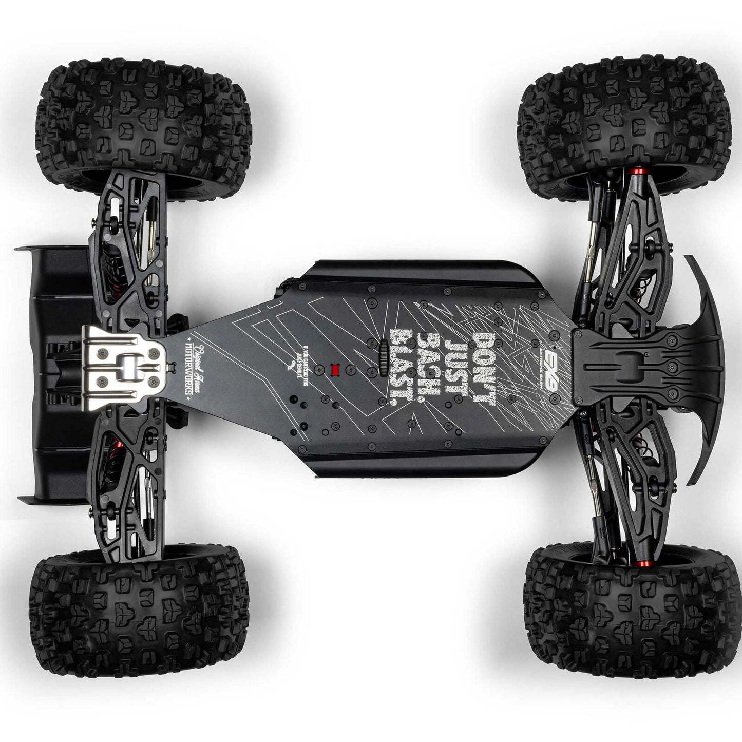 1/8 KRATON 6S EXB 4X4 RTR Brushless Speed Truck, BLACK (Clipless)