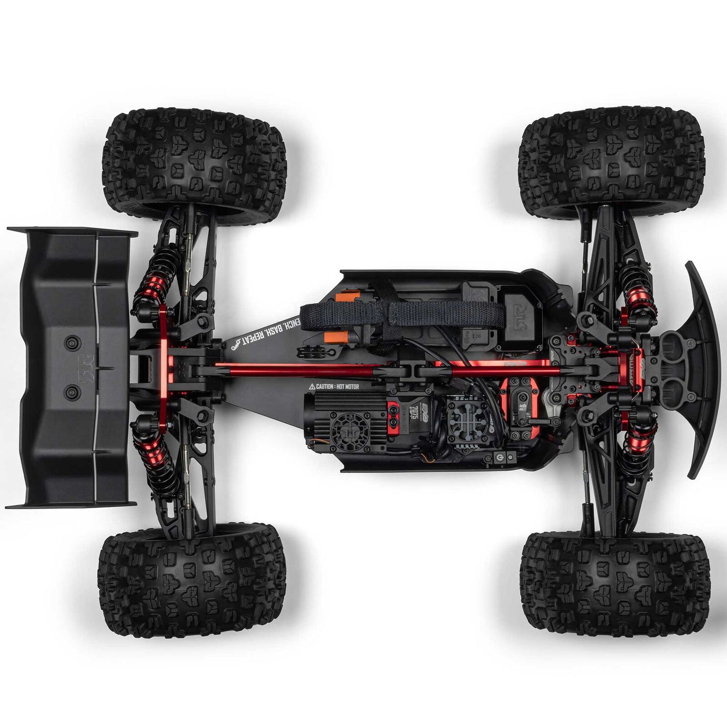 1/8 KRATON 6S EXB 4X4 RTR Brushless Speed Truck, BLACK (Clipless)