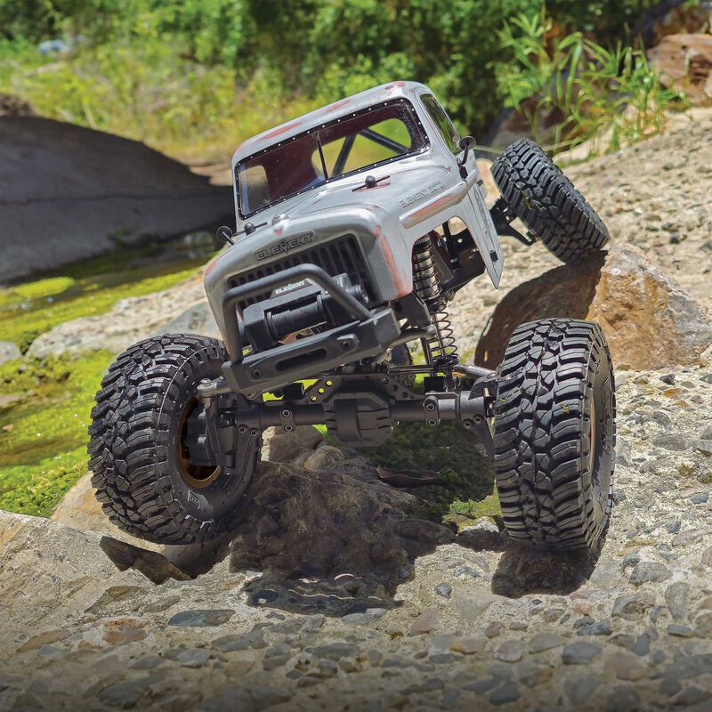 1/10 Enduro Ecto 4x4 Trail Truck RTR, Portal Axles, Gray, LiPo Combo