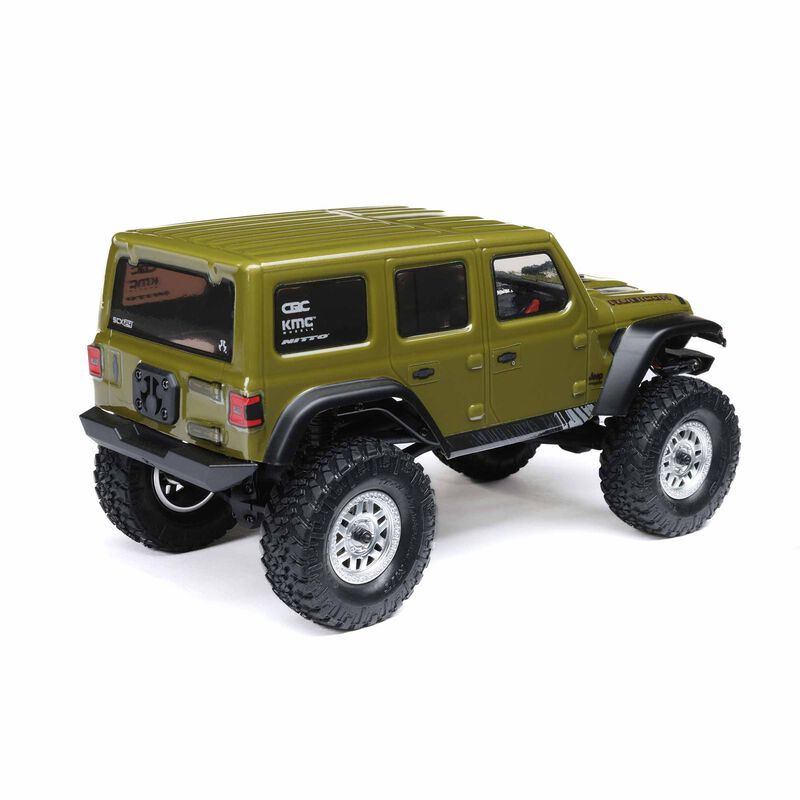 1/24 SCX24 Jeep Wrangler JLU 4X4 Rock Crawler Brushed RTR