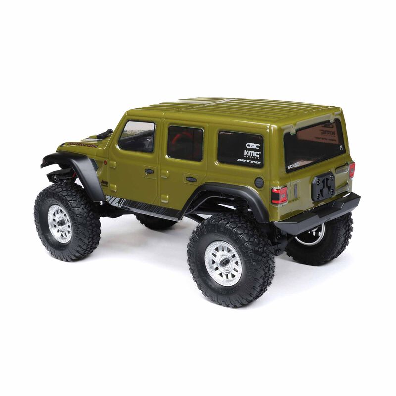 1/24 SCX24 Jeep Wrangler JLU 4X4 Rock Crawler Brushed RTR