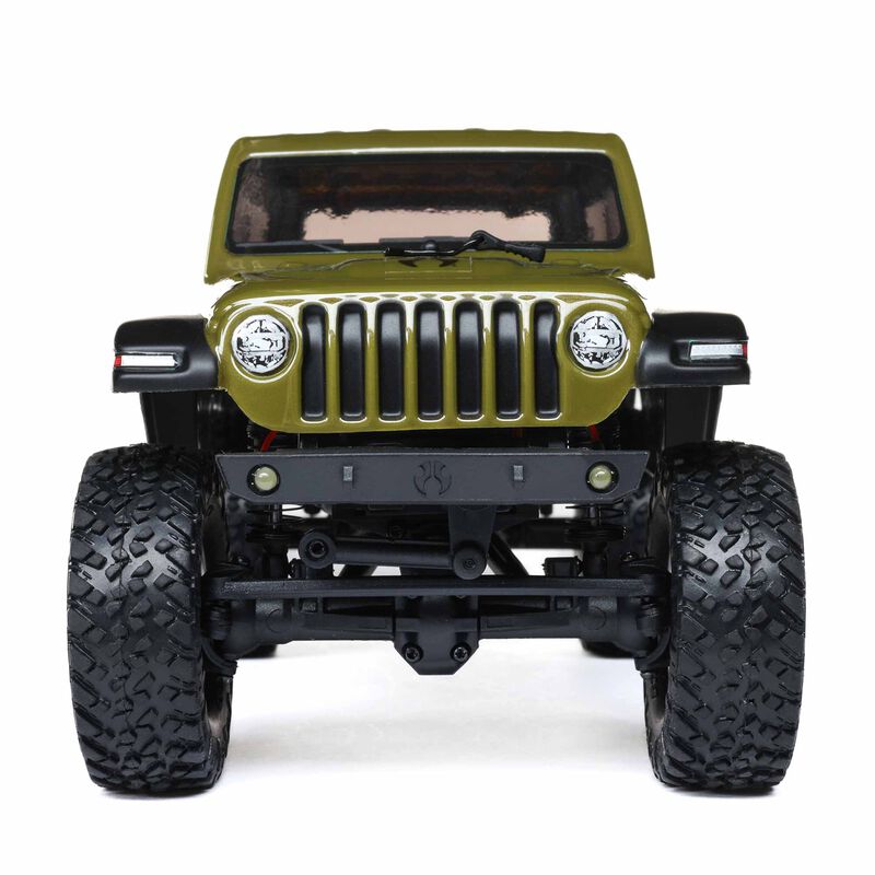 1/24 SCX24 Jeep Wrangler JLU 4X4 Rock Crawler Brushed RTR