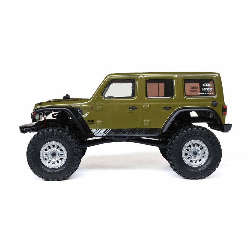 1/24 SCX24 Jeep Wrangler JLU 4X4 Rock Crawler Brushed RTR