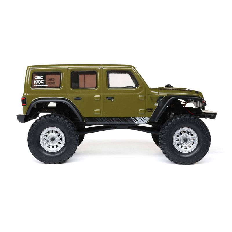 1/24 SCX24 Jeep Wrangler JLU 4X4 Rock Crawler Brushed RTR