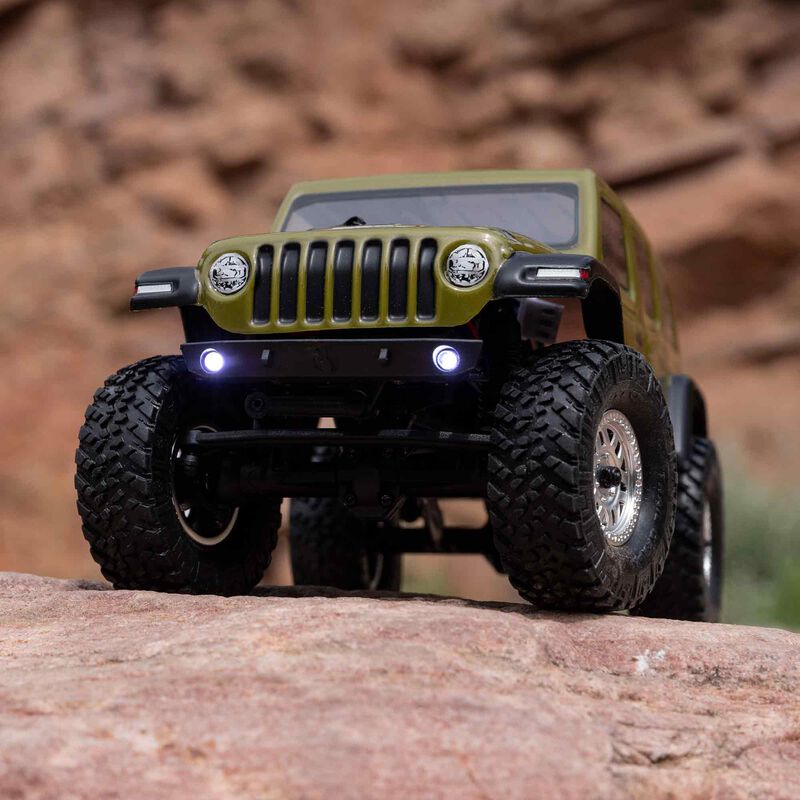 1/24 SCX24 Jeep Wrangler JLU 4X4 Rock Crawler Brushed RTR