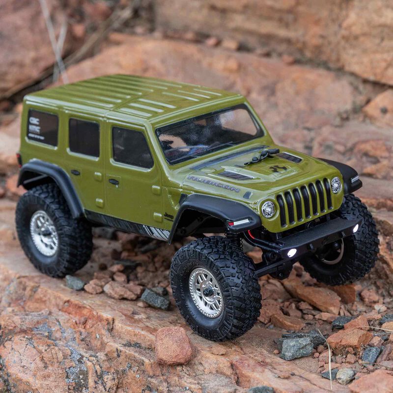 1/24 SCX24 Jeep Wrangler JLU 4X4 Rock Crawler Brushed RTR