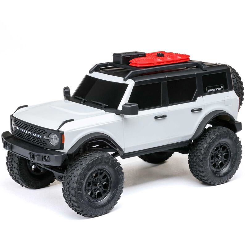 1/24 SCX24 Ford Bronco 4X4 RTR Brushed Rock Crawler (Battery & Charger Included)