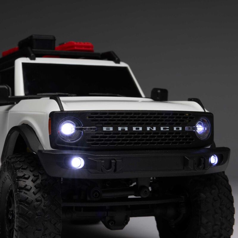 1/24 SCX24 Ford Bronco 4X4 RTR Brushed Rock Crawler (Battery & Charger Included)