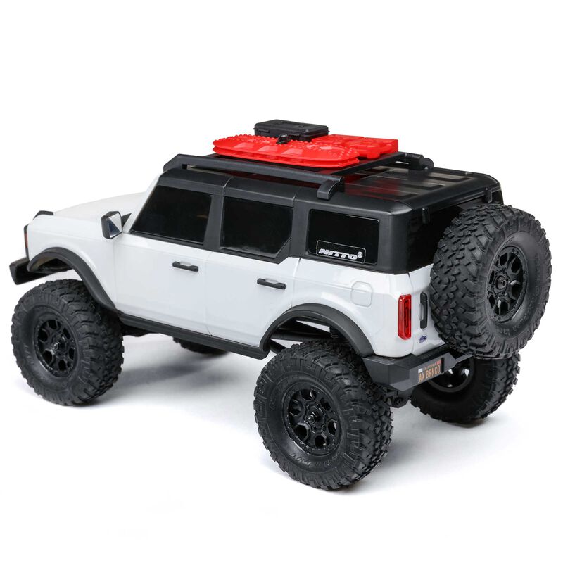 1/24 SCX24 Ford Bronco 4X4 RTR Brushed Rock Crawler (Battery & Charger Included)