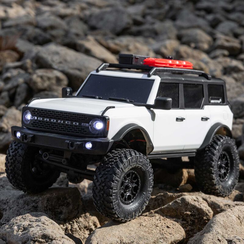 1/24 SCX24 Ford Bronco 4X4 RTR Brushed Rock Crawler (Battery & Charger Included)