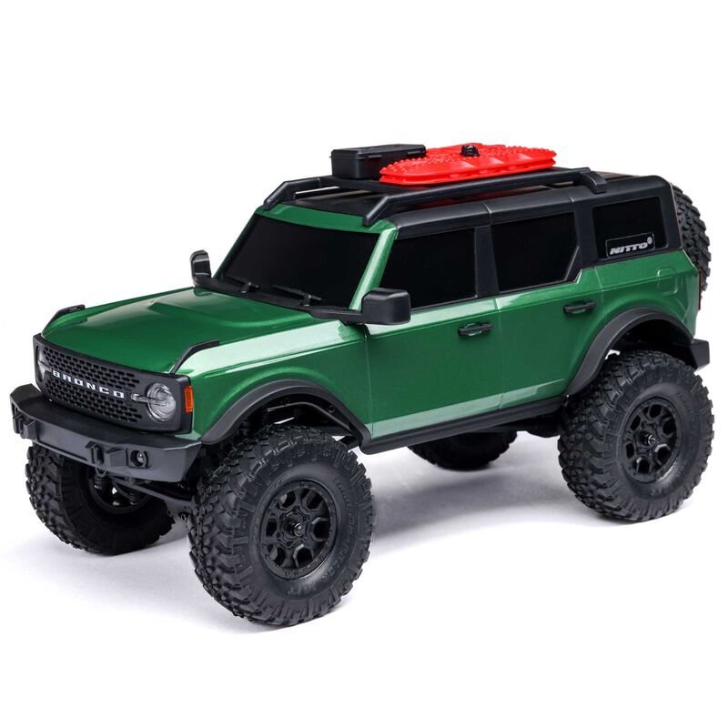 1/24 SCX24 Ford Bronco 4X4 RTR Brushed Rock Crawler (Battery & Charger Included)