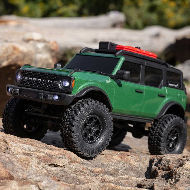 1/24 SCX24 Ford Bronco 4X4 RTR Brushed Rock Crawler (Battery & Charger Included)