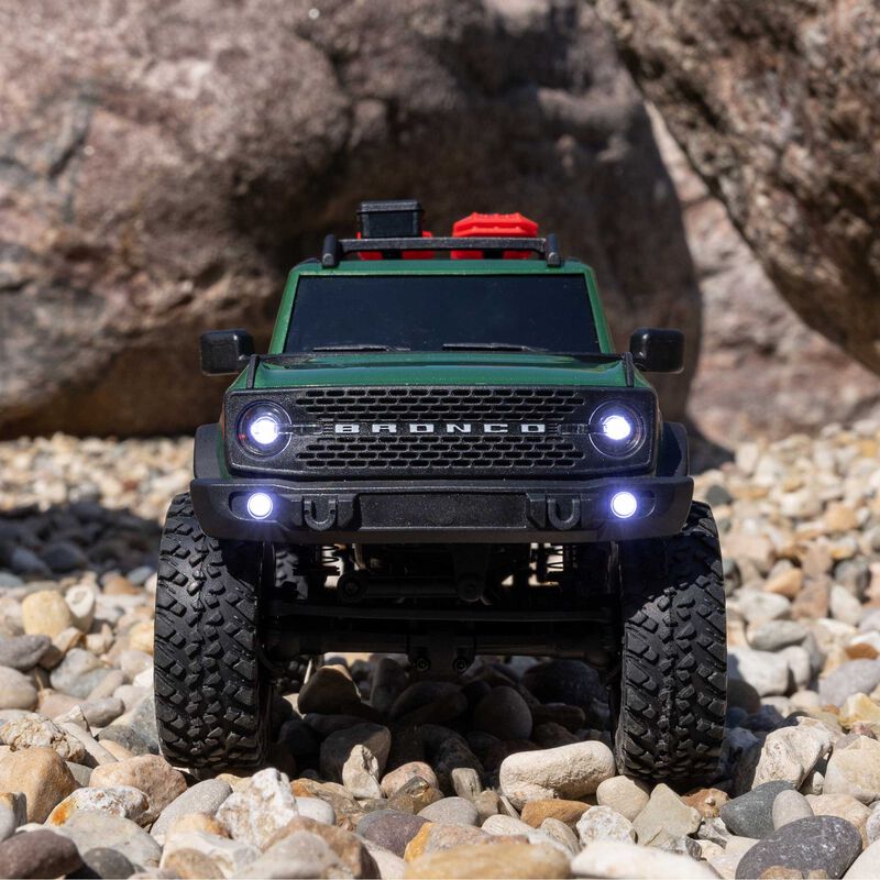 1/24 SCX24 Ford Bronco 4X4 RTR Brushed Rock Crawler (Battery & Charger Included)