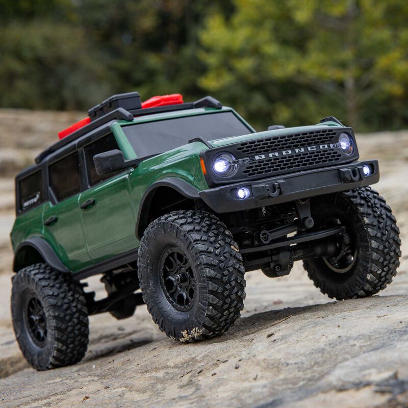 1/24 SCX24 Ford Bronco 4X4 RTR Brushed Rock Crawler (Battery & Charger Included)