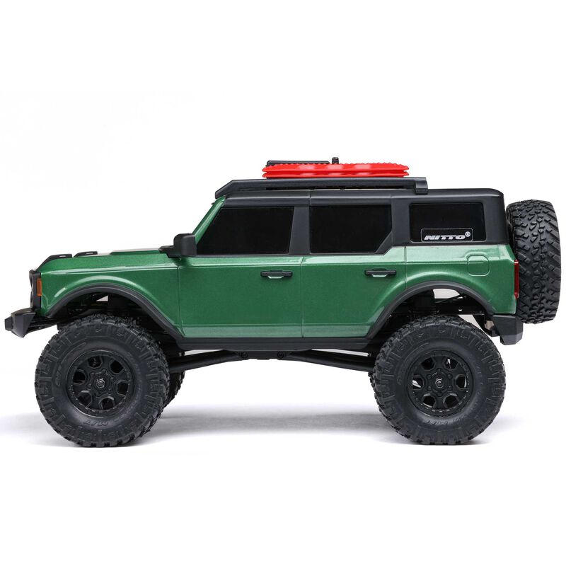1/24 SCX24 Ford Bronco 4X4 RTR Brushed Rock Crawler (Battery & Charger Included)