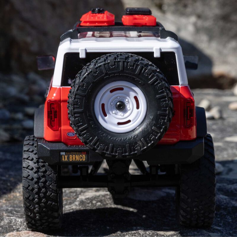 1/24 SCX24 Ford Bronco 4X4 RTR Brushed Rock Crawler (Battery & Charger Included)