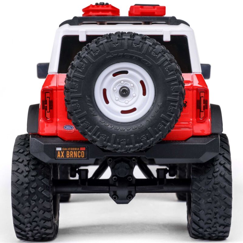 1/24 SCX24 Ford Bronco 4X4 RTR Brushed Rock Crawler (Battery & Charger Included)