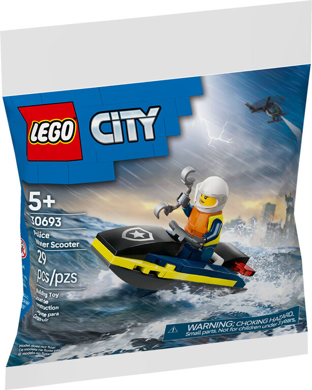 Lego City - 30693 - Water Scooter with Police officer Minifigure