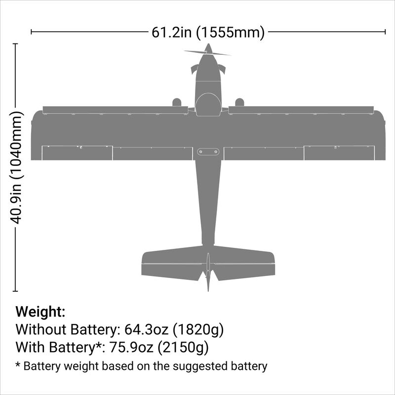 Turbo Timber Evolution 1.5m Smart PNP, w/Floats