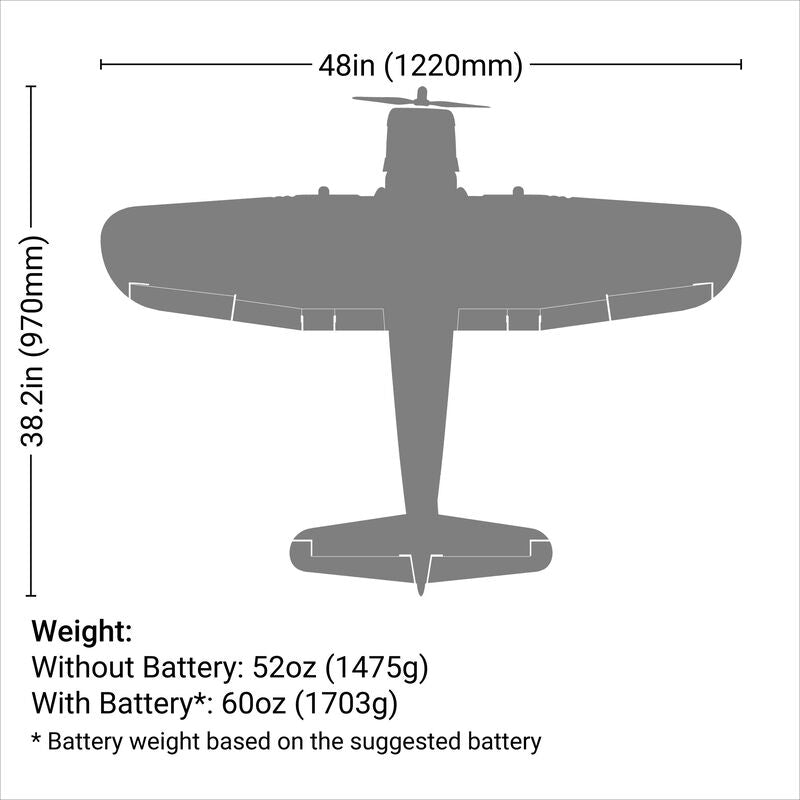 F4U-4 Corsair 1.2m BNF Basic with AS3X and SAFE Select