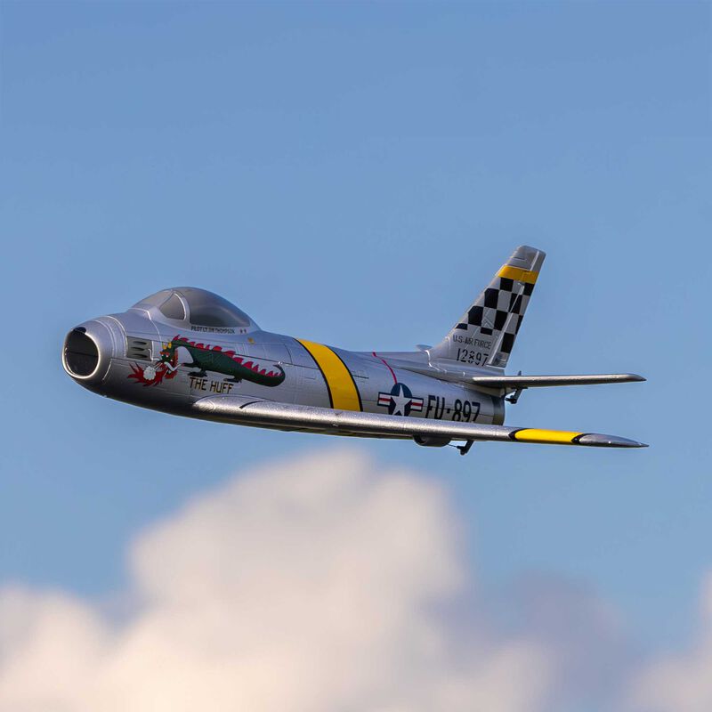 UMX F-86 Sabre 30mm EDF Jet BNF Basic with AS3X and SAFE Select