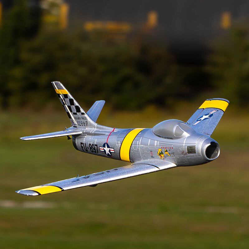 UMX F-86 Sabre 30mm EDF Jet BNF Basic with AS3X and SAFE Select