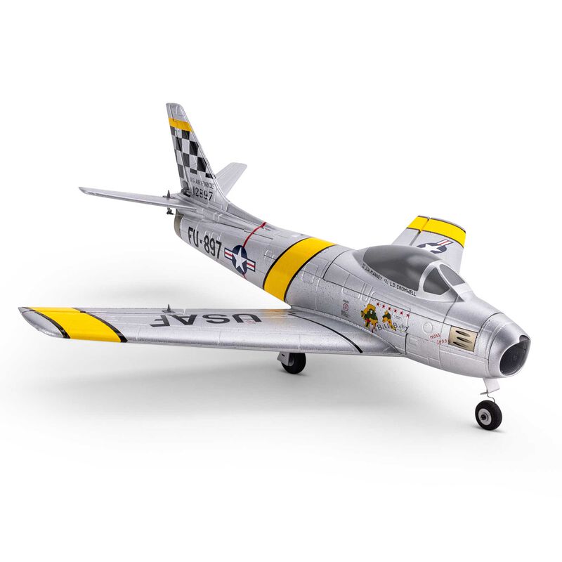 UMX F-86 Sabre 30mm EDF Jet BNF Basic with AS3X and SAFE Select