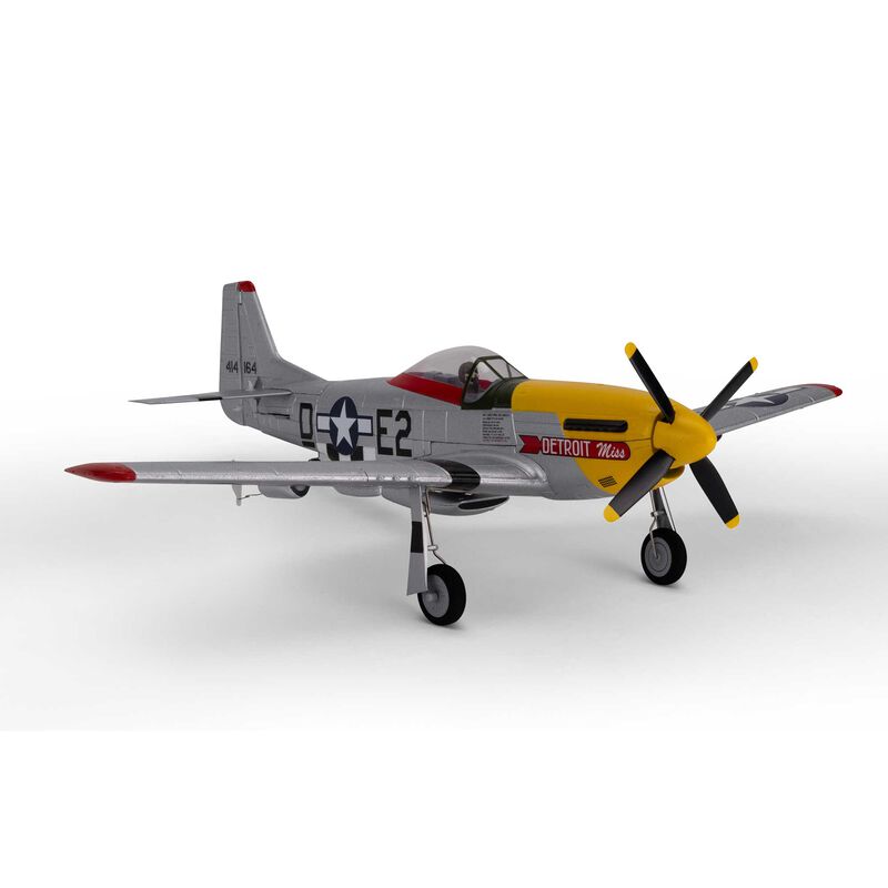 UMX P-51D Mustang “Detroit Miss” BNF Basic with AS3X and SAFE Select