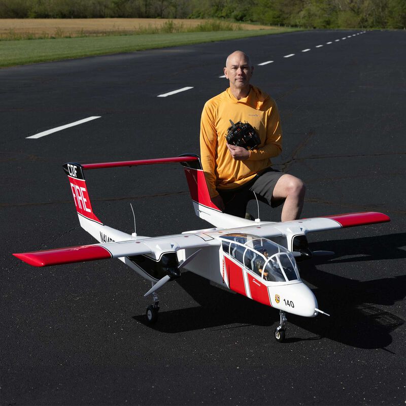OV-10 Bronco 20cc ARF with Landing Gear Set, Spektrum Avian Motors and ESCs Combo